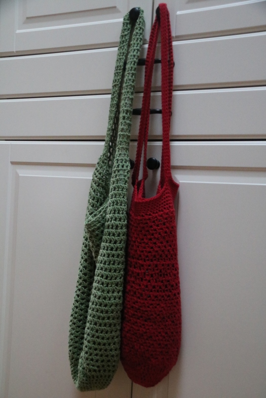 Market bags crocheted